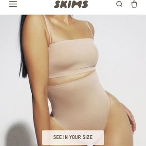 SKIMS Power Mesh High Waist Thong